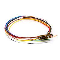 Cinch DCDM-15S6E5-10.0F ຂໍ້ມູນ Micro-D D-Sub Connectors MICRO 15 SKT 10" RBW FLOAT