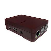 New Age Enclosures P2P-382612 ກອງປົກ Raspberry Pi3 Enclosure 3.8 x 2.6 x 1.2 ນິ້ວ - ສີແດງມືດ, ກາງແບ່ງແບ່ງແບບກາງແຈ້ງ