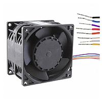 Delta Electronics, Inc. GFC0812DS-CMA8 ພັງລົມ Axial, 80x56mm, 12VDC, 90.12CFM, 26.02W, 2.17A, 72.6dBA, Ball, 4-Leads, Tach/PWM