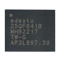 Dialog Semiconductor AT25QF641B-MHB-T NOR Flash 64 Mbit, 3.0V (2.7V ຫາ 3.6V), -40C ຫາ 85C, DFN 5x6 (Tape & Reel), Quad Enabled (Single, Dual, Quad) SPI NOR flash