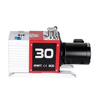 Hokaido 2RH030C Double-stage Oil-lubricated rotary vane vacuum pump (1.5 Kw, 30 m³/h (50 Hz), 36 m³/h (60 Hz), 2.0x10-4 mbar)