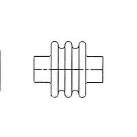 Yazaki 7157356280 ອຸປະກອນເສີມ CAVITY SEAL/BLIND PLUG BRN