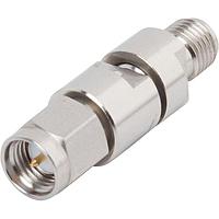 Amphenol SV Microwave M3933/14-08N ຕົວຫຼຸດສະຕິກເຊື່ອມ SMA ຜູ້ຊາຍເປັນຜູ້ຍິງ Atten 12.4 GHz ບໍ່ມີການກວດສອບ