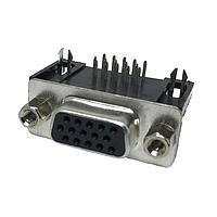 Kycon K66X-E15S-N ຂໍ້ມູນສູງ D-Sub Connectors HD15 F/M GR BRKT
