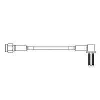 Molex 89761-9020 ສາຍສັ້ນ RF CA,SMA P RA/SMA J RA BH,RM IP68 LMR100