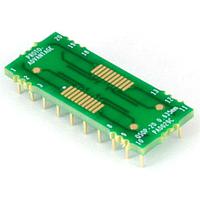 Chip Quik PA0029C ອາເດັດເຕີ QSOP-20 ເປັນ DIP-20 SMT Adapter (0.635 mm / 25 mil pitch) ຊຸດຂະໜາດກະທົບ