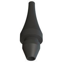 Essentra Components EFA70-07-001 ປົກກັນການຕົກຂອງສາຍ Strain Relief Boot, ສີດຳ, 900 Micron