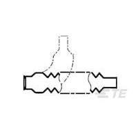 Raychem - TE Connectivity 202C611-51/86-0 ບູດສາຍໄຟຄວາມຮ້ອນຫຼຸດລົງ & ຝາສິ້ນ 202C611-51/86-0