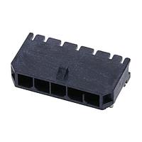 Molex 218989-0310 Headers Micro-Fit+ RA Header SMT 3mm Pitch Single Row 3 Ckts Matte (Sn) Plating Glow-Wire Press Clip Blk