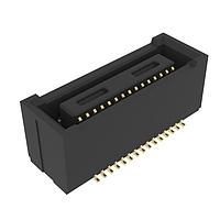 Amphenol FCI 10164227-0305A1RLF ຮອບຮອງ BergStak 0.4mm, 30ຕຳແໜ່ງ, ຮອບຮອງ, 3.5mm ຄວາມສູງກ້ອນ