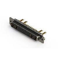 EDAC 628-21W4222-1N2 ຕົວເຊື່ອມຕໍ່ Mixed Contact D-Sub Connectors Vertical Combo Dsub