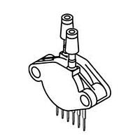 NXP MPX5050DP ຕິດບອດ ຕົວຈັບຄວາມດັນ PRES SEN INTEG 50KPA