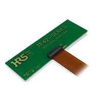 Hirose Electric TF42-24S-0.35SH(800) ຮອບຮອງ CONN FFC 24POS 0.35MM SMD