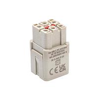 HARTING 09120075101 Inserts Han Q 7/0 ການກົດເຂົ້າຜູ້ຍິງ Insert