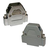 NorComp 993-025-020R121 ສ່ວນຫຼັງສອງຊິ້ນ 25P Ecn 45 ອົງສາ ການເຂົ້າ metalized plas shel