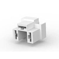 AMP Connectors - TE Connectivity 626213-1 ກອງຢູ່ 3 CIR FASTIN-ON RECEPT HSG NAT