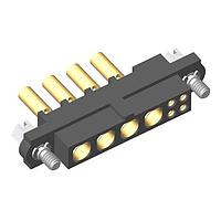 Harwin M80-4C10405F1-04-329-00-000 ຊຸດການເຊື່ອມຕໍ່ສາຍສະເພາະ Power to the Board 4+4 Pos. Female 24-28AWG+20AWG, ມີການຍຶດດ້ວຍກຸ່ມສອງຕົວເລກ Jackscrews