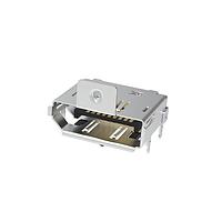 Amphenol Commercial Products DPF20102811TR HDMI, Displayport & DVI Connectors ພັດທະນາຂະໜາດພື້ນຖານ DISPLAY PORT, UHBR20 ມຸມຂວາ SMT, 30U"ທອງ