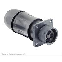 Eaton Souriau-Sunbank UTSX7JC104P ຮອບຮອງ Jam nut receptacle, ມີກະບອກສາຍສະຫນາມກັບ backshell, ສໍາລັບ 4 ຕິດຕໍ່ຜູ້ຊາຍ, IP68/69K