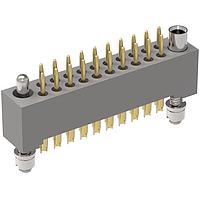 AirBorn WTAV14PF8JL ຕົວເຊື່ອມຕໍ່ 2 ແຖວ ປລັກບອດທີ່ມີຊາຍຊາຍ