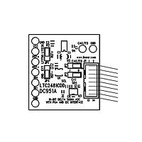 Analog Devices DC951A ADC LTC2481 16-bit, Delta-Sigma ADC (req DC