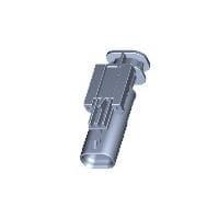 AMP Connectors - TE Connectivity 1-1703498-4 ກອງຢູ່ Tab 2POS TAB 1.2X0.6 TAB HSG ASSY