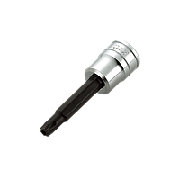 KTC BT2-T30HL 1/4"Sq. T-Type Torx Bit Socket ຍາວສໍາລັບ fasteners ທົນທານຕໍ່ Tamper (T30)