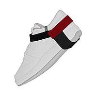 SCS HGS1MD-RED Heel Grounder, ມາດຕະຖານ, D-Ring, ຢາງຍືດສີແດງ