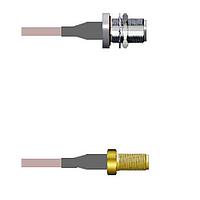 Amphenol Custom Cable Q-1T02V0005010i ສາຍສະບັບ RF N-SJB/SMA-SJ G316 10I