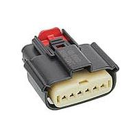 Molex 33471-6001 ຕົວເຊື່ອມ MX150 SLD FEM CONN SR 6CKT KY A BLK