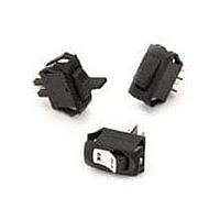 Carling Technologies RA201-RB-B-A-N ສະແກນລົດການກົດ Curvette Mid-Sized Rocker Switch RA201RBBAN