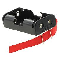 Eagle Plastic Devices 12BH321P-R-GR ຄລິບແບດເຕີຣີ 2 "AA" PC LDS W/RIB