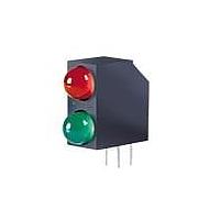 Kingbright WP73EB/IGDA ຕົວບອກກະແຜ່ນວົງຈອນ LED 4.8mm 617/568nm ຕົວບອກ LED ລະດັບຄູ່