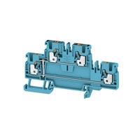 Weidmuller 1547660000 ບລັອກຕິມເນີລະບົບລົງລະບົບ DIN A2T 2.5 VL BL