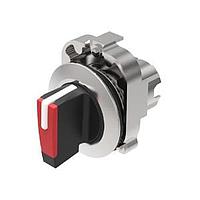 EAO 45-2844.3C60.006 ສະວິດອັກຕູເວີ Selector switch actuator 2 positions blue 0-mom 45° short lever front metal housing plastic