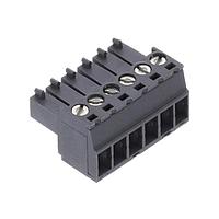 Buchanan 2213936-6 ຮັບສະຕິເຄື່ອງ SMT TB SCREW RECPT 3.5MM, 6 POS