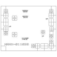 MACOM MAMX-011036-DIE ອິກສະຕິດ RF Mixer, Mixer, Dbl Bal, 8-43 GHz