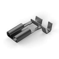 AMP Connectors - TE Connectivity 1742087-2 (Cut Strip) ແທບທະແລນ 187F-CMP FLG RCPT ຕັດແຖວ 100 ອັນ