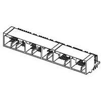 AMP Connectors - TE Connectivity 8-5353015-1 Headers HD 122POS CAP ASSY 040 III H RND