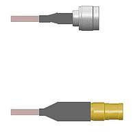 Amphenol Custom Cable Q-2J03Y000H018i ສາຍສັນຍານ RF N-SP/SMB-SP G142 18I