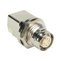 HARTING 21033814436 ມຸມຂວາ M12 PCB FML D-CODED ANGLED IP67