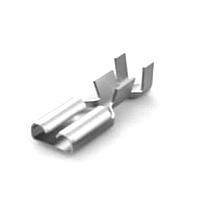 AMP Connectors - TE Connectivity 281369-2 ການຕັດການຢ່າງລວດໄວ .197 FASTON RCPT CTC SNPL