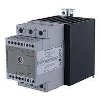 Carlo Gavazzi RGC3P60V30EDP Solid State Relays 3-pole DIN-rail mount SCR, ການຄວບຄຸມອັດຕະໂນມັດ (ມຸມເຟສ), ກະວດໄຟຟ້າທີ່ໃຊ້ງານ (Ue): 180 - 660 Vac (1200 Vp), ກະວດກະທົບກະທົບ (Ie): 30 Aac, ອິນພຸດ: 0 - 5 / 1 - 5 / 0 - 10 Vdc, ພະລັງງານພາຍນອກ: 24 Vdc/Vac, ການປ້ອງກັນໄຟຟ້າເກີນຂອບໃນ
