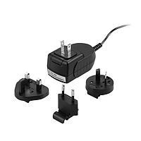 Cincon TR18RDM120-01G03 BK-BK VI ປລັກສະຫຼຸບໄດ້ 18W 12V 1.5A 2.1mm r/angle med
