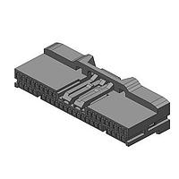 JAE Electronics MX77A040SF1 ຕິດຕໍ່ມາດຕະຖານ 40 ຕໍ່. ຂະໜາດກະທົບ, ຕິດຕໍ່ຕ່ຳ, ປະຕູປະກອບ, Std