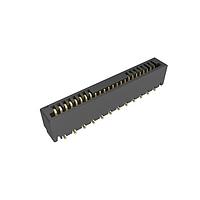 Amphenol FCI HFW24S-2STAE1HLF Connectors 1.00mm Flex Connector, HFW Straight series, 24 Position, Top Entry Surface Mount, Gold Plate, Non-ZIF, Halogen-free.