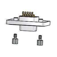 Amphenol CONEC 15-000571. ຕໍ່ຕໍ່ D-Sub - ຄວາມໜາແຮງມາດຕະຖານ