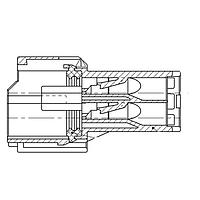 Yazaki 7222748440 ຕົວເຊື່ອມ CONN 8P 070 SWP LT GRY