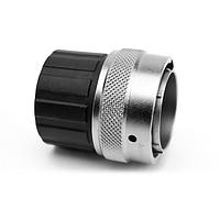 Amphenol SINE Systems RT061412SNHECR ປຸກຕໍ່ຕ່າງ, 12 ຕຳແໜ່ງ, ຜູ້ຍິງ, ຂະໜາດປົກ 14, ແລະ ຝາປິດທ້າຍມີການປິດສາຍແບບລະອຽດ, ຂະໜາດ 14 - 24AWG