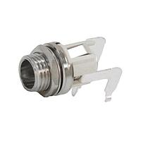 Switchcraft 722RAHLP ຈັກສ໌ Low Profile RAPC Mount DC Power Jack, 2.0mm Center Pin, Short Bushing, High Temp